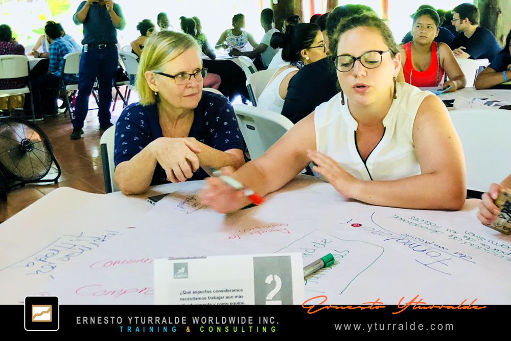 Sesión World Café para fortalecer la inteligencia colectiva | Ernesto Yturralde Worldwide Inc.